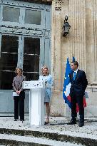 Handover Ceremony Education Ministry - Paris