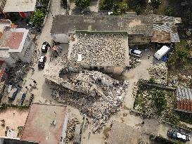 Two-Storey Building Collapses - Italy