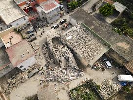 Two-Storey Building Collapses - Italy