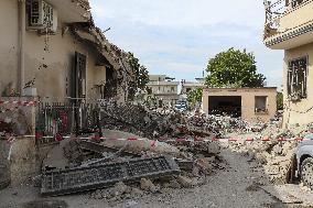 Two-Storey Building Collapses - Italy