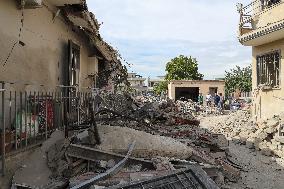 Two-Storey Building Collapses - Italy