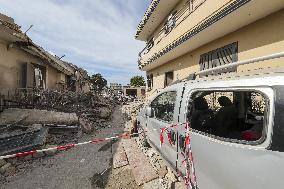 Two-Storey Building Collapses - Italy