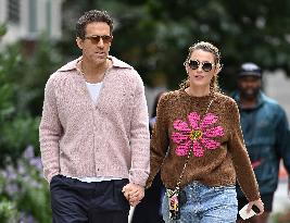 Blake Lively And Ryan Reynolds Out - NYC