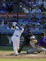 Baseball: Rockies vs. Dodgers