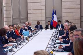 First Weekly Cabinet Meeting - Paris