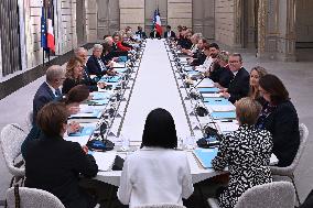 First Weekly Cabinet Meeting - Paris