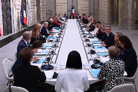 First Weekly Cabinet Meeting - Paris