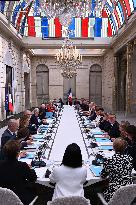 First Weekly Cabinet Meeting - Paris