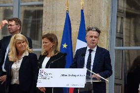 Handover Ceremony At The Ministry Of Ecology - Paris