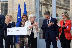 Handover Ceremony At The Ministry Of Ecology - Paris