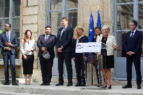 Handover Ceremony At The Ministry Of Ecology - Paris