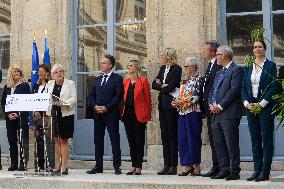 Handover Ceremony At The Ministry Of Ecology - Paris