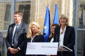 Handover Ceremony At The Ministry Of Ecology - Paris