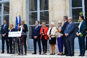 Handover Ceremony At The Ministry Of Ecology - Paris