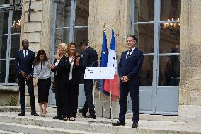 Handover Ceremony At The Ministry Of Ecology - Paris