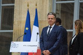 Handover Ceremony At The Ministry Of Ecology - Paris