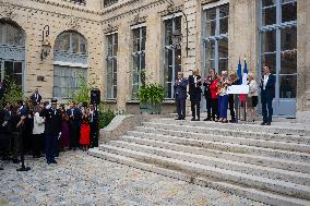 Handover Ceremony At The Ministry Of Ecology - Paris