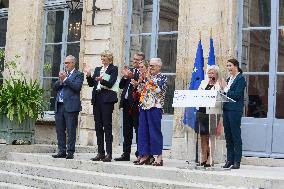 Handover Ceremony At The Ministry Of Ecology - Paris