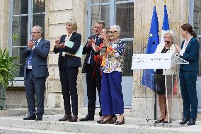 Handover Ceremony At The Ministry Of Ecology - Paris