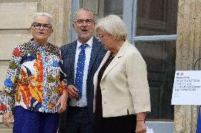 Handover Ceremony At The Ministry Of Ecology - Paris