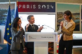 Handover Ceremony At The Ministry Of Sports - Paris