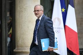 Council of Ministers at the Elysee Palace FA