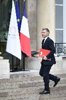 Council of Ministers at the Elysee Palace FA