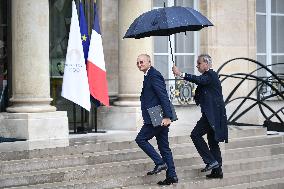 Council of Ministers at the Elysee Palace FA