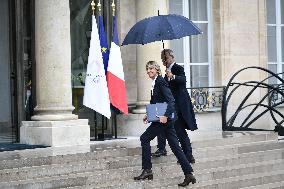 Council of Ministers at the Elysee Palace FA