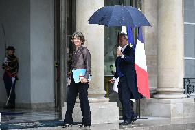 Council of Ministers at the Elysee Palace FA