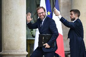 Council of Ministers at the Elysee Palace FA