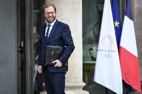 Council of Ministers at the Elysee Palace FA