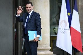 Council of Ministers at the Elysee Palace FA