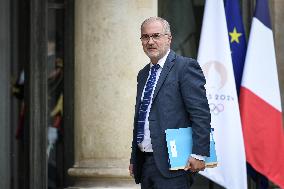 Council of Ministers at the Elysee Palace FA