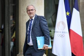 Council of Ministers at the Elysee Palace FA