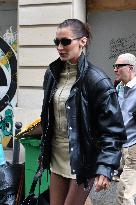 Bella Hadid Leaves A Fitting - Paris