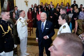 Joe Biden welcomes the Gotham FC - Washington