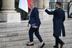 Council of Ministers at the Elysee Palace FA