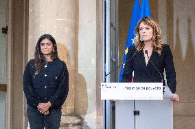 Handover Ceremony Government Spokesperson - Paris