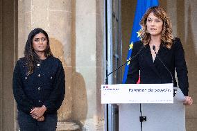 Handover Ceremony Government Spokesperson - Paris