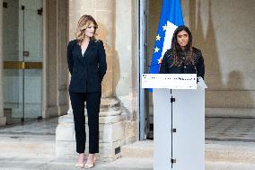 Handover Ceremony Government Spokesperson - Paris