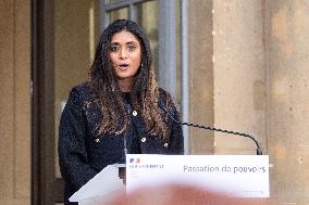 Handover Ceremony Government Spokesperson - Paris