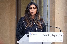 Handover Ceremony Government Spokesperson - Paris