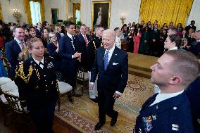 Joe Biden welcomes the Gotham FC - Washington