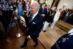 Joe Biden welcomes the Gotham FC - Washington