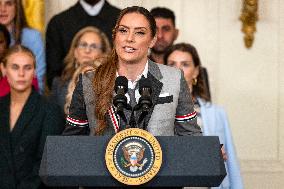 DC: President Biden Welcomes the NWSL Champions Gotham F.C. to the White House