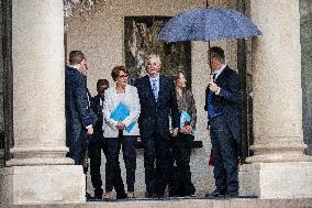 First Cabinet Meeting Of The Barnier Government - Paris