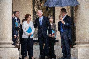 First Cabinet Meeting Of The Barnier Government - Paris