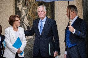 First Cabinet Meeting Of The Barnier Government - Paris