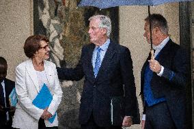 First Cabinet Meeting Of The Barnier Government - Paris